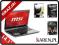 Laptop MSI GE40 DragonEyes i7 8GB 1TB GTX850+350zł