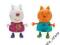 z3 świnka Peppa Suzy owca Candy cat figurki 2szt