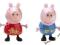 z5 świnka Peppa i George figurki 2szt