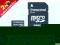 KARTA PAMIĘCI TRANSCEND 16GB MICRO SDHC CL10 + SD