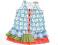 NEXT*ŚLICZNA TUNIKA KWIATY PATCHWORK NOWA*104CM