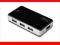 Hub USB 3.0 4-portowy SuperSpeed 5Gbps, czarny