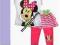 Komplet Disney MINNIE roz 92 legginsy t-shirt