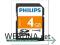 PAMIĘĆ PHILIPS SDHC 4GB CLASS 10
