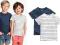 H&amp;M 2x T-SHIRT 2-PAK NOWY 92