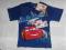 T-Shirt Cars rozmiar 104, granatowy