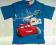 T-Shirt Cars rozmiar 122, niebieski