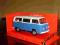 `72 VW VOLKSWAGEN BUS T2 niebieski WELLY 1:34