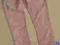 ARMANI JEANS _ Różowe spodnie sztruksy rozmiar 27