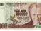 TURCJA 100000 lirasi 1970 Obiegowy