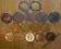 Monety włoskie Liry - różne nominały - 17 sztuk