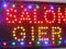 SALON GIER HOT SPOT REKLAMA LED NEON BANER SALON GIER HOT SPOT REKLAMA LED NEON BANER
