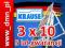 Drabiny drabina aluminiowa 3x10 KRAUSE + GRATIS