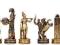 Figury - Szachy metalowe 7,2cm Trojan War - Grecja