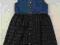 Szkolna sukienka FRENCH TOAST na 164 jeans kratka