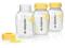 MEDELA Butelka z kolorowym nadrukiem 150 ml 3-pack