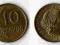 PERU 1957 10 CENTAVOS