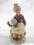 ANGIELSKA PORCELANA FIGURKA BABUNIA duża 16 CM