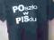 T-SHIRT CZARNY 158CM POszło w PISdu