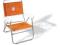 Krzesło Turystyczne Składane Bikini Pomarańcz