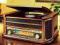 7272 PIĘKNY DREWNIANY GRAMOFON prinz CD MP3 RETRO