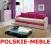 Sofa tapicerowana TENUS _wrzos__POLSKIE MEBLE