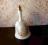 GIFTCRAFT uroczy ceramiczny dzwonek Anglia