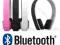 SŁUCHAWKI BEZPRZEWODOWE BLUETOOTH CZARNE BIAŁE BT