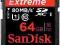 NOWA ORYGINALNA KARTA SANDISK EXTREME 64GB 80 MB/s