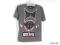 J. NOWY CIEMNY T-SHIRT Z NAPISAMI TAPOUT 152