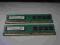 DDR2 KINGSTON 2x1GB PC2/6400 800MHz DUAL CHANNEL