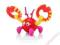 Gryzak - czołgający się krab NUBY gryzak z zabawką