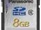 Panasonic SDHC Silver 8GB class 6
