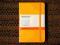 MOLESKINE notes - RULED hardcover ORANGE 9X14cm