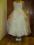 piękna sukienka komunijna roz 128/ 134 TANIO