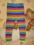 kolorowe legginsy dla niuni 81-86cm ok.12-18 m
