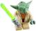 LEGO STAR WARS FIGURKA YODA KEY MIECZ