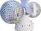 DISCO BALL OBROTOWE KULE Z LUSTRAMI KOLOROWE f3