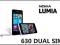 Nokia Lumia 630 Dual SIM Zielona+Obudowa F.Vat 23%
