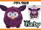 FURBY HOT FIOLETOWY -70% SALE INTERAKTYWNA HASBRO