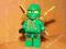 Lloyd Green Ninja DX Dragon Suit NINJAGO Lego NOWY