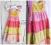 G736 NEXT Letnia Kolorowa Sukienka Maxi 104