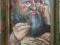 Portret Żyda Żyd  obraz oryginał pastel w ramce