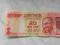 20 rupii indyjskich od 1zl b.c.m