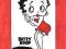 Betty Boop obrazek 'Betty in Red'  A4 tempera