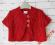 NEXT czerwone bolerko sweter 2-3 lata 98 cm