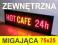 Tablica diodowa, Reklama LED -HOT CAFE 24H