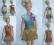Ubranka śliczna suknia dla Barbie MyScene