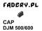 [fadery.pl] CAP FADER PIONEER DJM 500 / 600