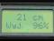 miernik pomiar czujnik odległości poziomu LCD FV